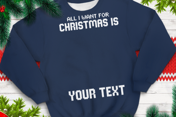 006- All I Want for Christmas -template for Crafts