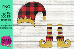 Buffalo Plaid Christmas Elf Crafts