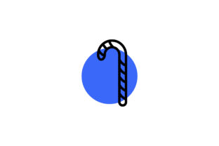 Christmas Chocolate Modern Vector Icon