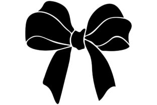 Christmas Gift Bow Clip Art for Crafts