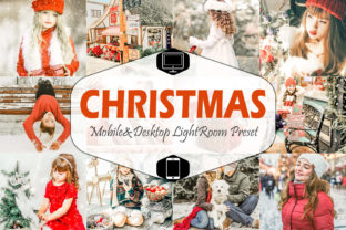 Christmas Mobile Desktop Lightroom Prese Actions Amp