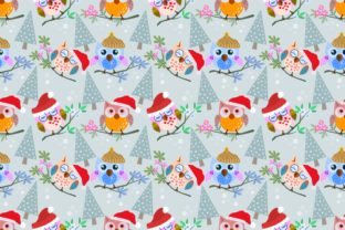 Christmas Owl Pattern
