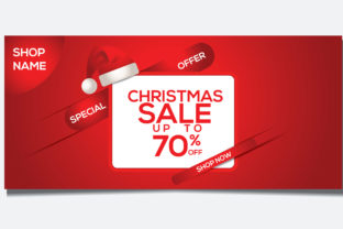 Christmas Special Banner Offer Template for Websites