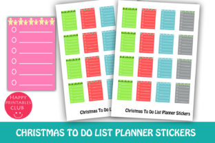 Christmas To Do Planner Stickers-Holiday Crafts