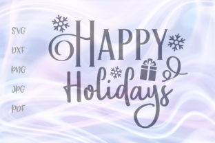 Happy Holidays Winter Christmas New Year Crafts