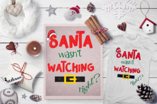 Santa Wasn’t Watching, Right Christmas Crafts